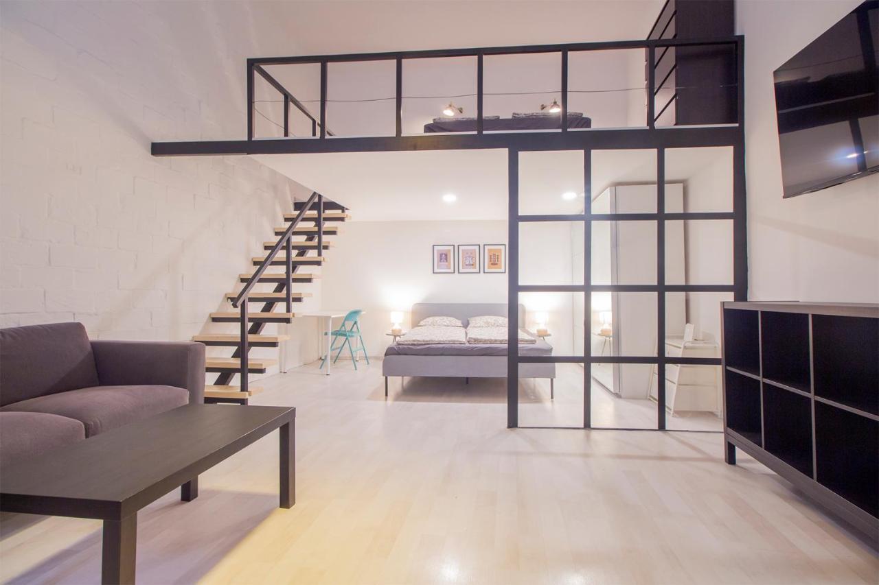 Industrial Double Loft Apartment Budapest Exterior foto